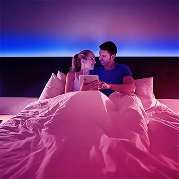 200 Ft LED Strip Lights RGB Color Changing Music Sync Smart Lights for Bedroom - Picture 6 of 6